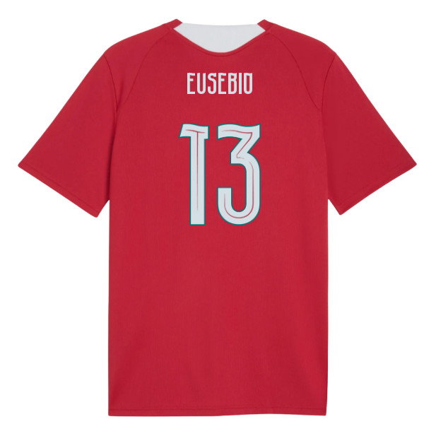 2026-2027 Portugal Training Jersey (Red) (Eusebio 13)-SoccerKits Hub | Buy Soccer Jerseys Online